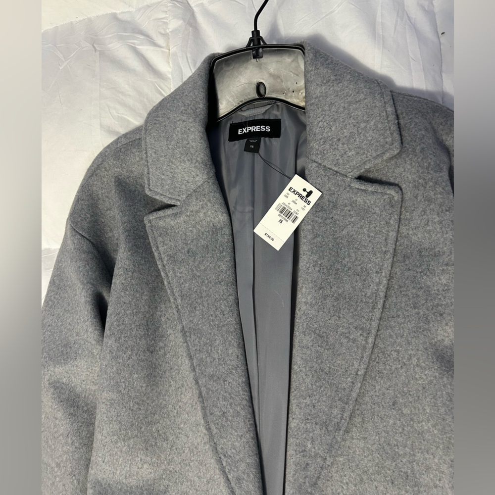 NEW🤍🩶 Express Women’s Classic Wool Coat